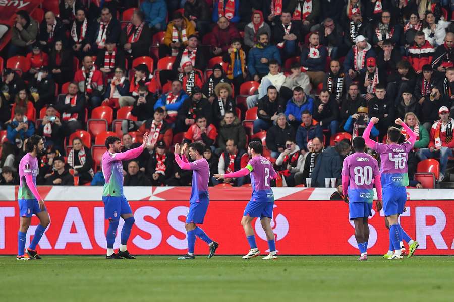 Tutto facile per il Milan: Slavia Praga travolto 3-0, i rossoneri approdano ai quarti