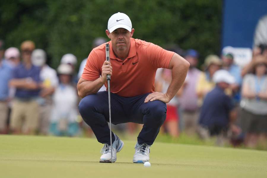 McIlroy is in the joint lead after the first day 