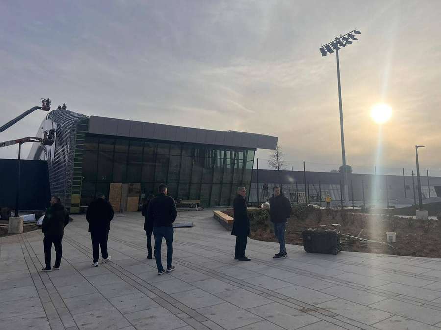 Visita de la delegación de Brasil al CT del New York Red Bulls