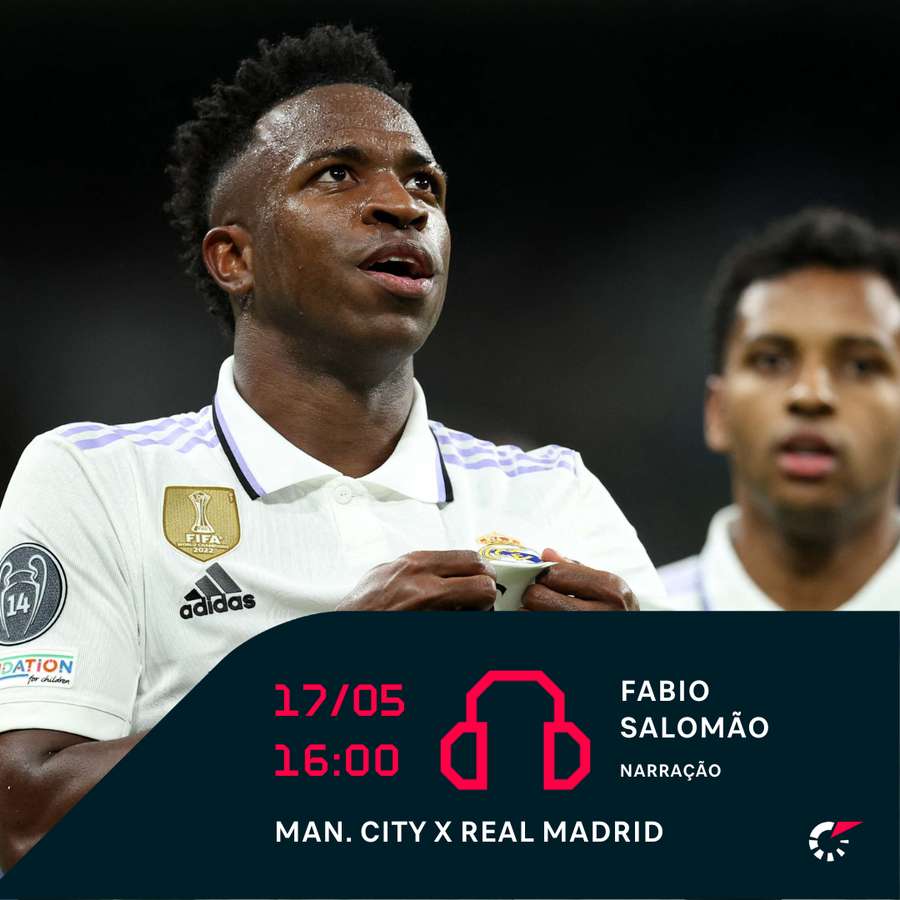 Onde assistir Manchester City x Real Madrid AO VIVO pela Liga dos Campeões