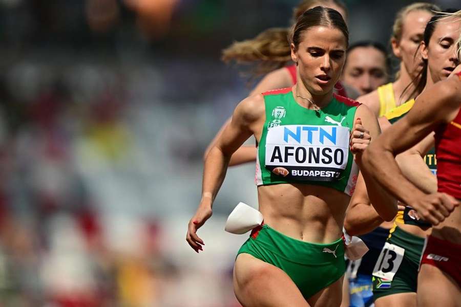 Salomé Afonso ficou em 10.º na segunda semifinal