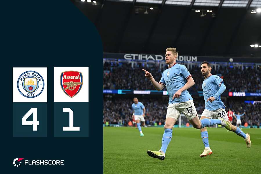 Manchester City wygrywa z Arsenalem