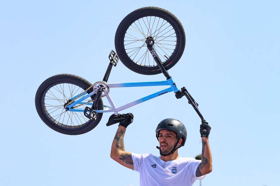 José Torres medalha de ouro em BMX Freestyle