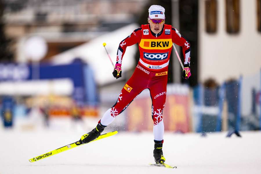 Johannes Hoesflot Klaebo po raz czwarty wygrał końcową klasyfikację Tour de Ski
