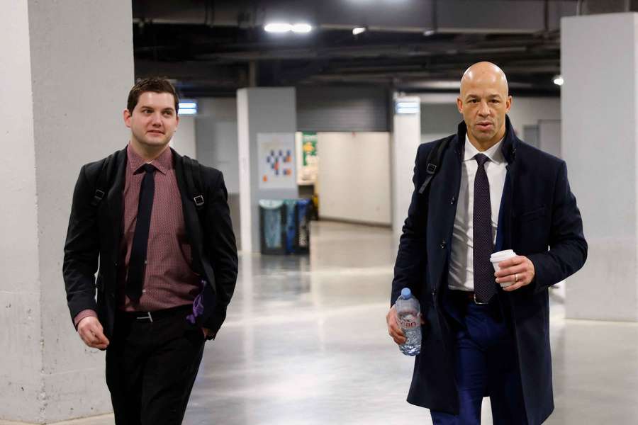 Manny Malhotra (right) is the new head coach of the Vancouver Canucks.