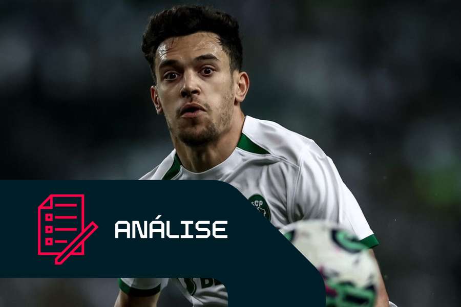 Pedro Gonçalves foi figura no Sporting