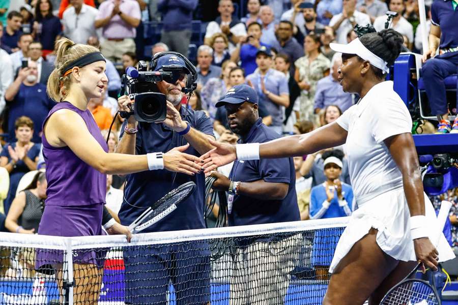 Venus Williams retornou à quadra central do US Open