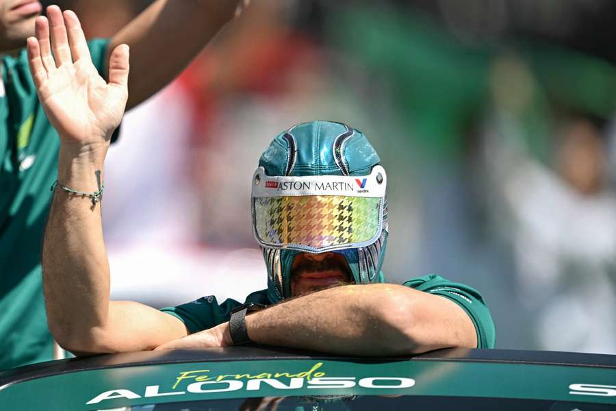 Alonso, piloto da Aston Martin Alonso, piloto da Aston Martin