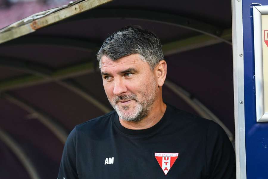 Antrenorul lui UTA Arad, Adrian Mihalcea