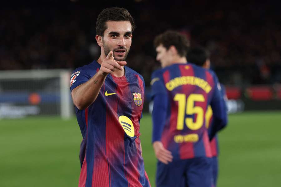 Ferran Torres celebra un gol ante el Atlético Ferran Torres celebra un gol ante el Atlético