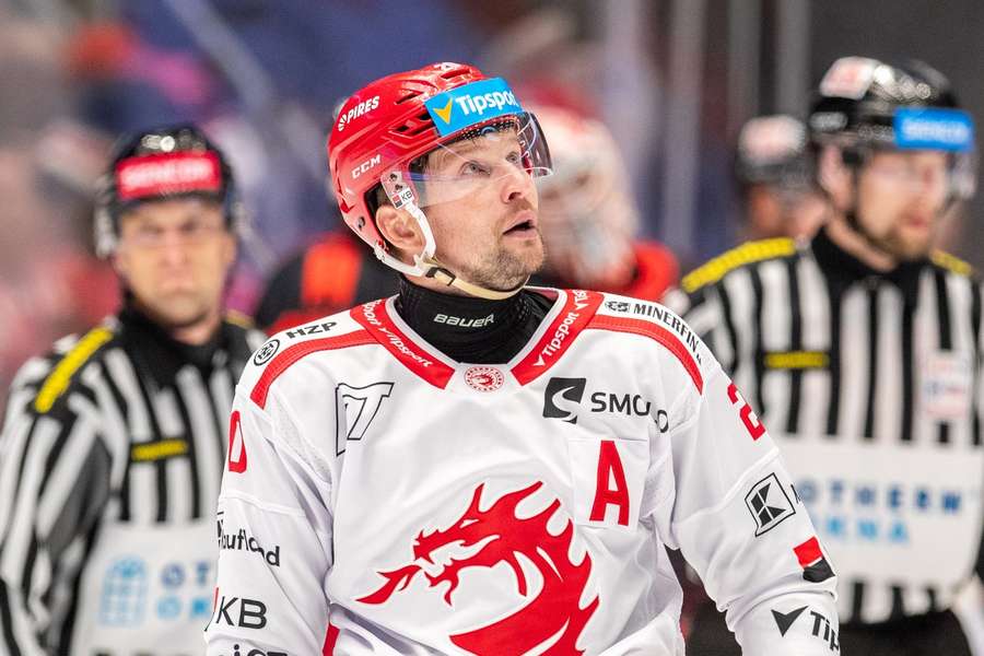Za Oceláře naposledy nastoupí i Petr Vrána (na archivní fotografii).