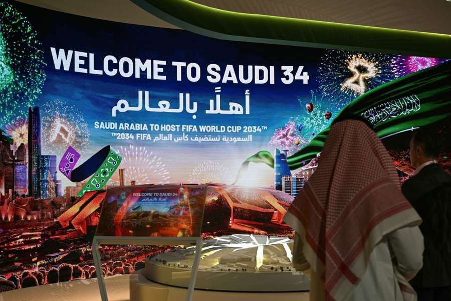 La présentation de la Coupe du monde 2034.
