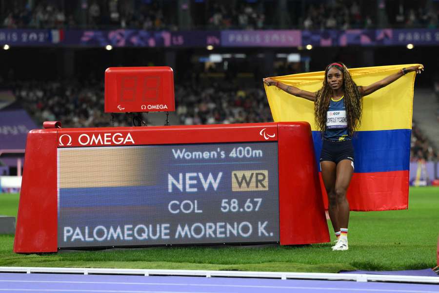 Karen Palomeque, feliz y orgullosa