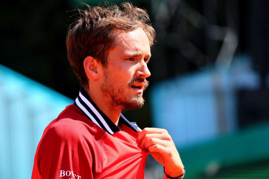 Daniil Medvedev lost early in Monte Carlo this month