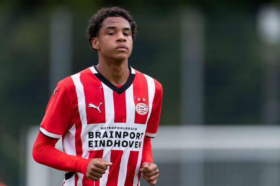 Noah Fernandez is een van de grootste talenten uit de jeugdopleiding van PSV