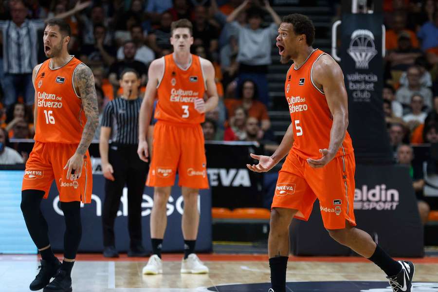 Justin Anderson, con el Valencia 