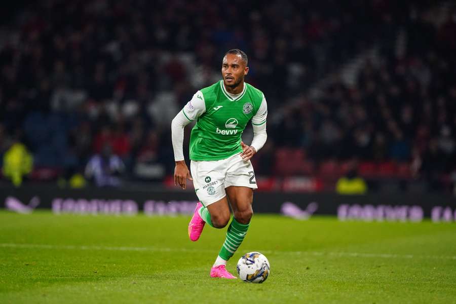Jordan Obita, difensore dell'Hibernian