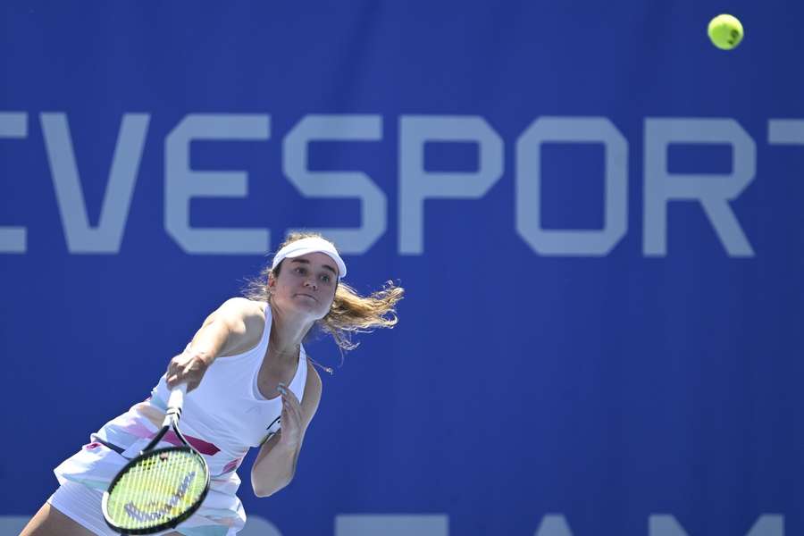 Daria Snigurová na Livesport Prague Open 2026.