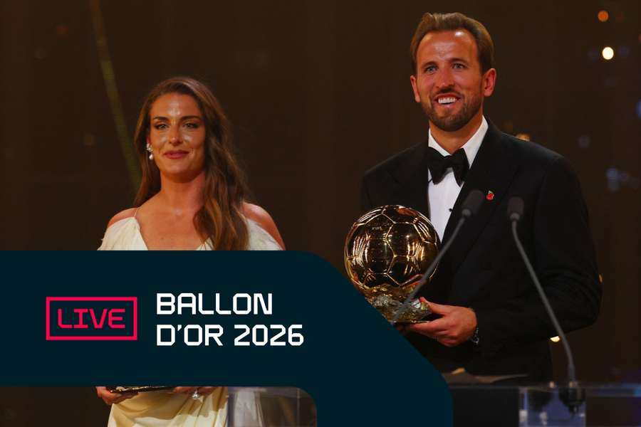 Ballon d'Or winner Alexia Putellas and Harry Kane