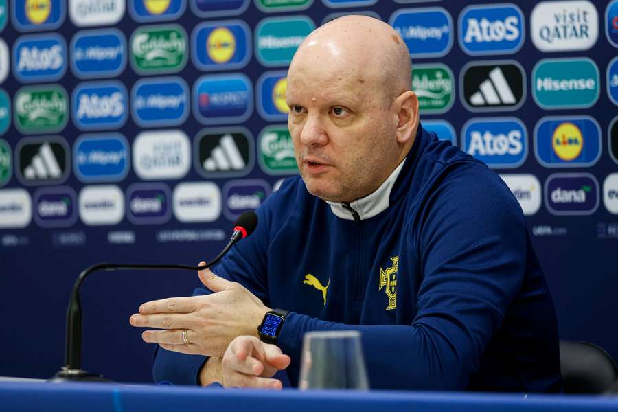 Jorge Braz, selecionador nacional de futsal