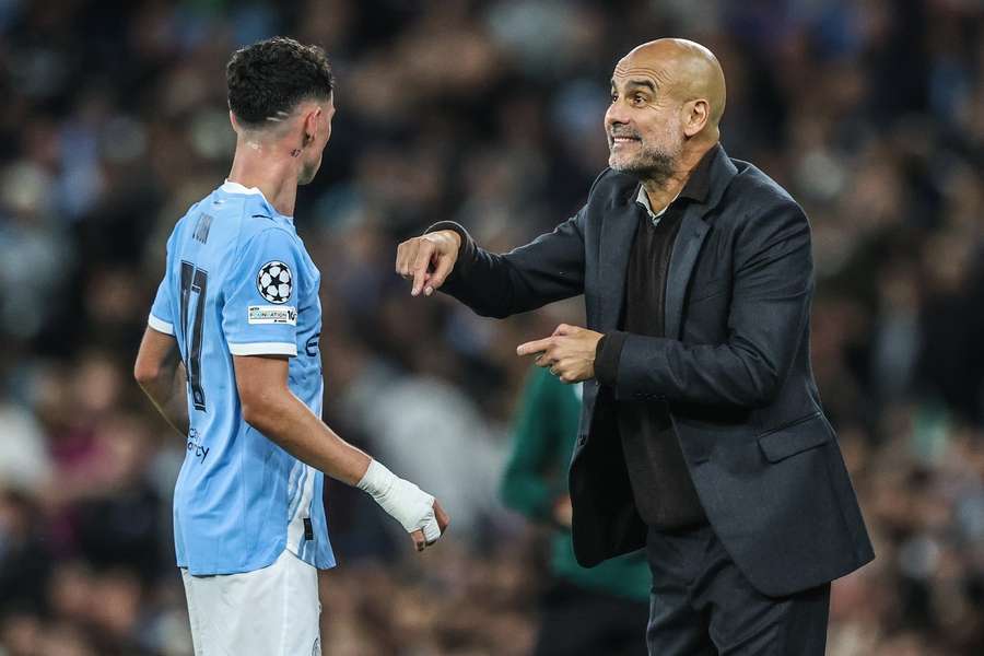 Pep Guardiola issues instructions