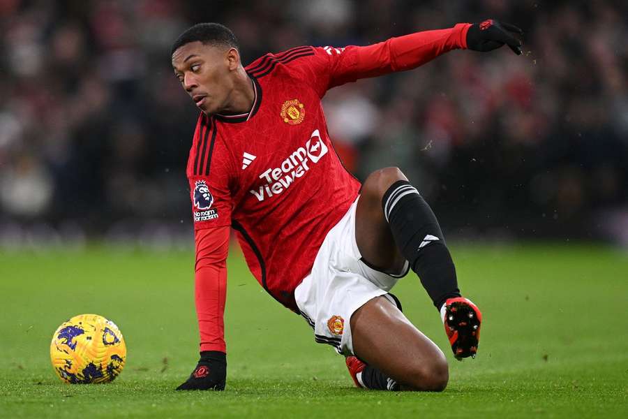 Martial ao serviço do Manchester United