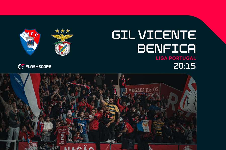 Gil Vicente recebe Benfica em Barcelos