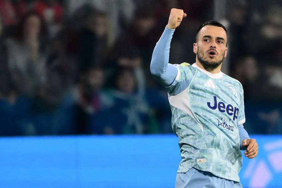 Kostic celebra su gol ante la Cremonese