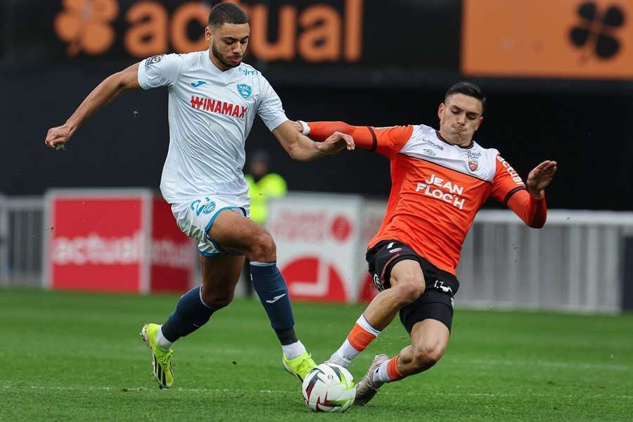 Lorient a été accroché.