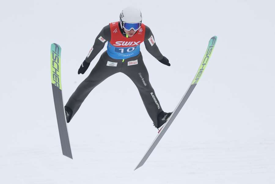 Kamil Waszek pobił rekord Średniej Krokwi w Zakopanem Kamil Waszek pobił rekord Średniej Krokwi w Zakopanem