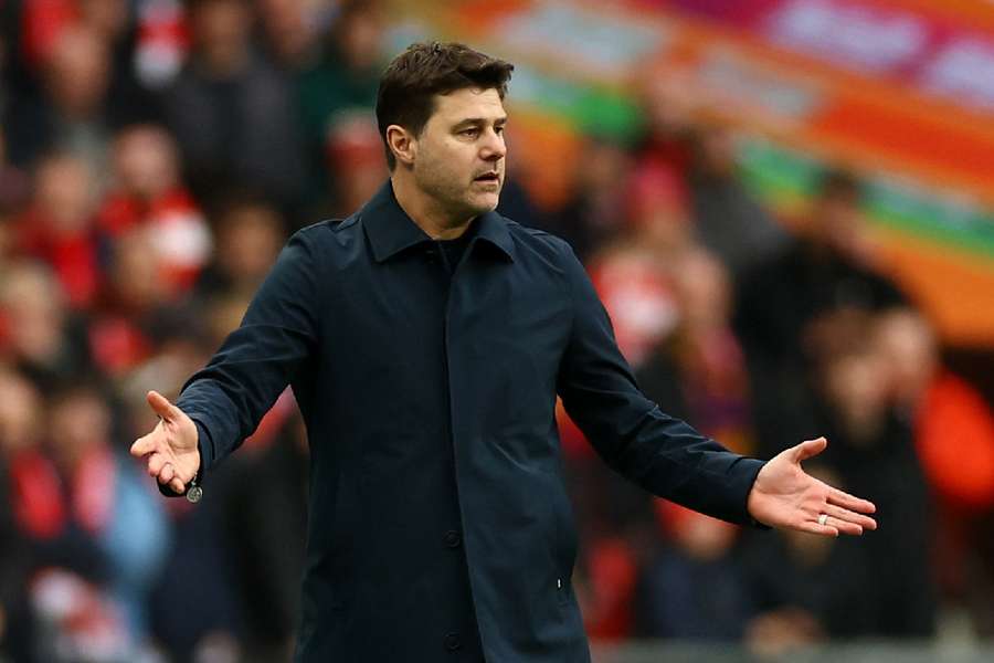 Pochettino watches on