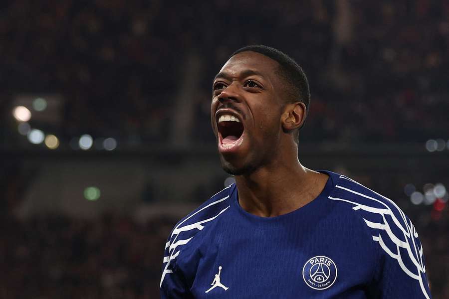 Ousmane Dembélé está en plena forma.