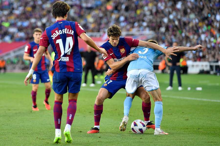 Barcelona vendte truende nederlag til 3-2 sejr på ti magiske minutter mod Celta Vigo