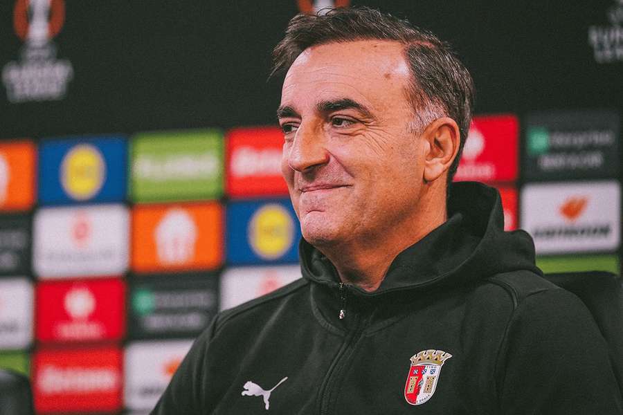 Carlos Carvalhal, treinador do SC Braga