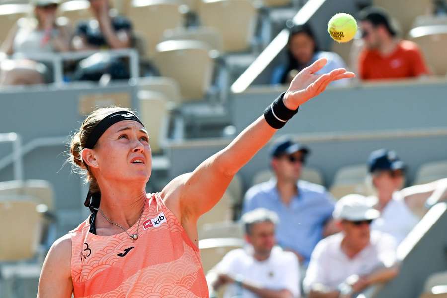 Marie Bouzková na Livesport Prague Open bez problémů postoupila. Marie Bouzková na Livesport Prague Open bez problémů postoupila.