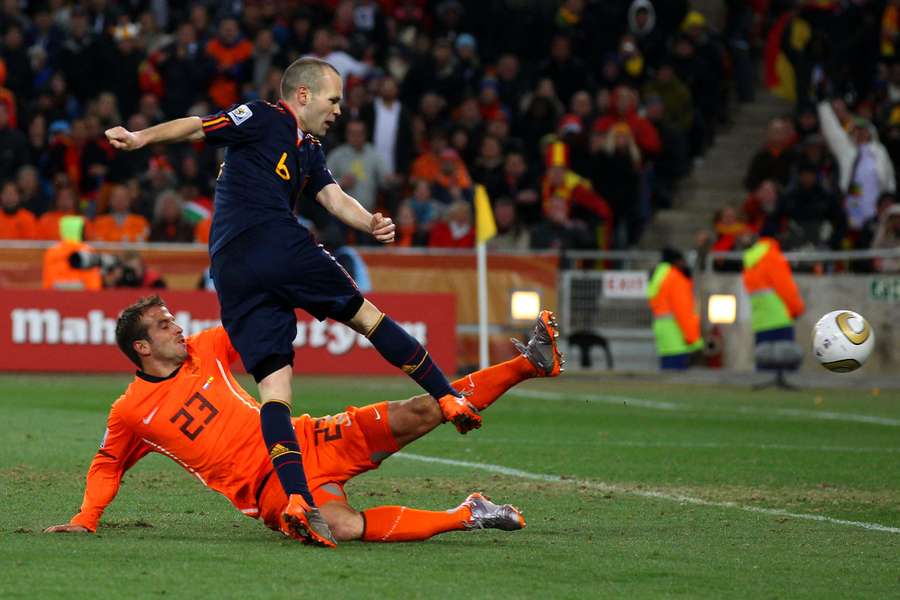 El gol de Iniesta en la final del Mundial 2010 ante Países Bajos