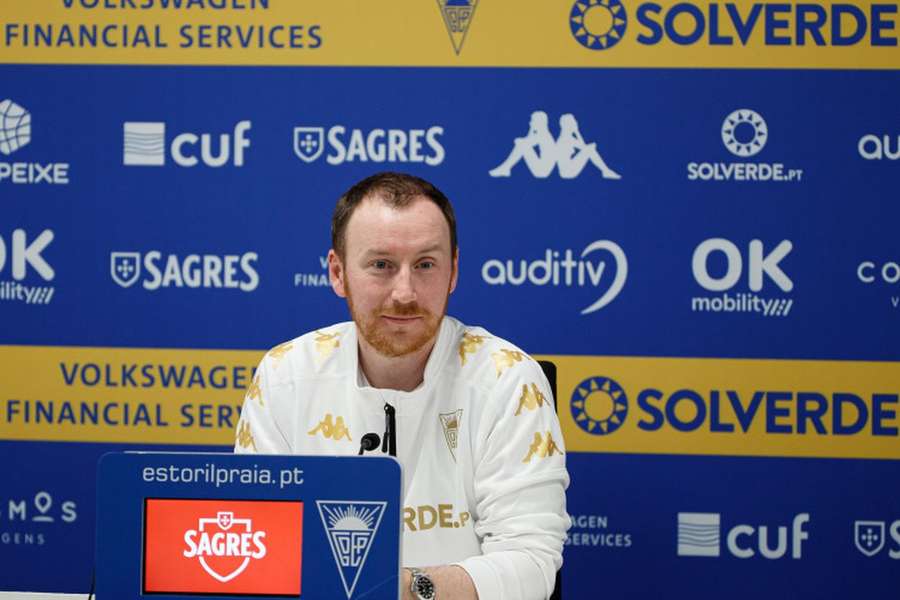 Ian Cathro, treinador do Estoril Ian Cathro, treinador do Estoril