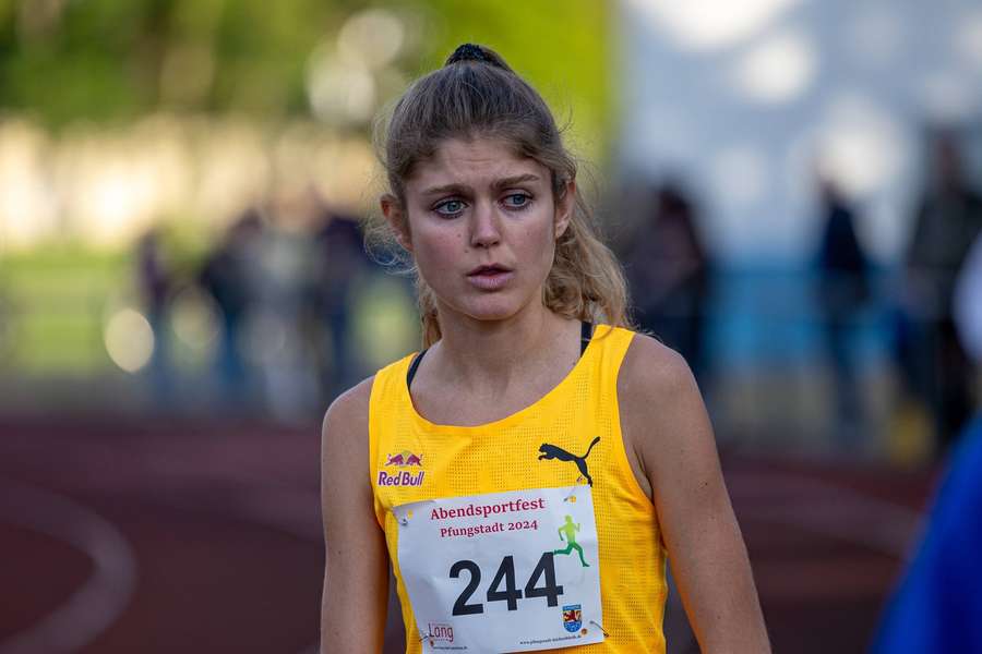 Konstanze Klosterhalfen wollte in Rom ihren Titel über 5000m verteidigen.