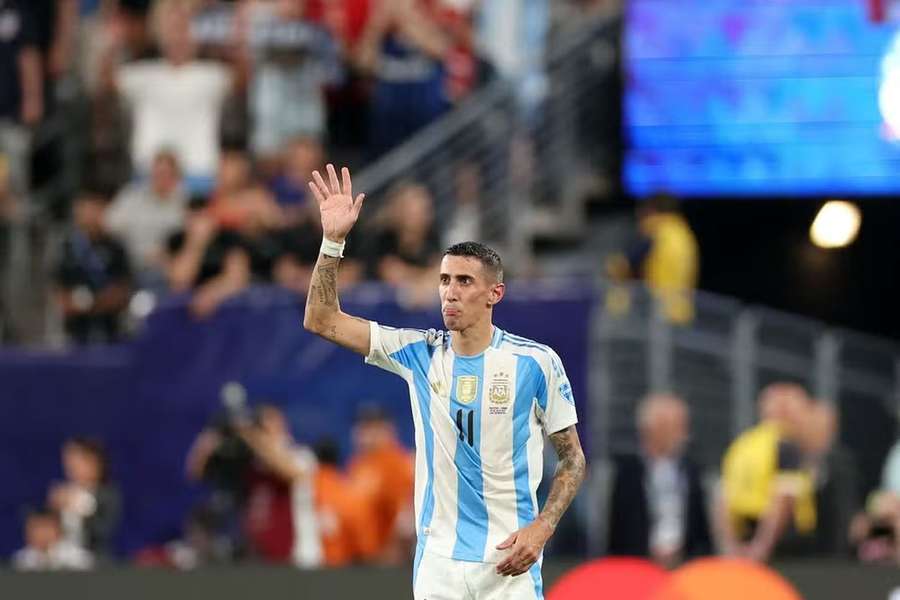 Di María retirou-se da seleção da Argentina no final da Copa América