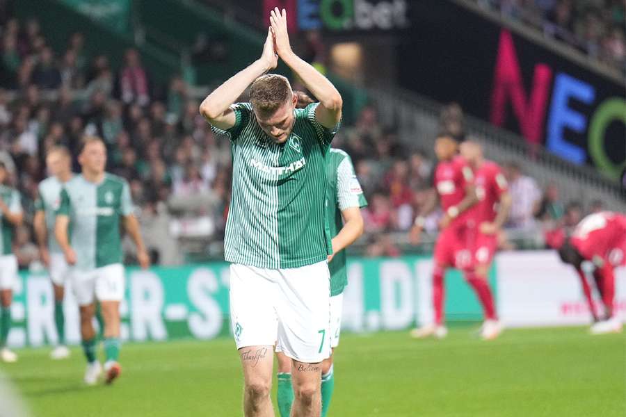 O Werder Bremen venceu na receção ao Colónia