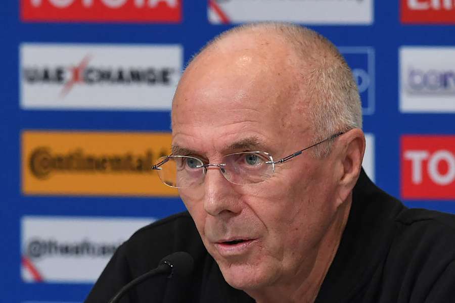 Sven-Göran Eriksson v januári oznámil, že mu diagnostikovali rakovinu a zostáva mu približne rok života.