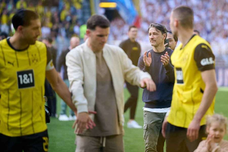 Bei den Feierlichkeiten hielt sich Niko Kovac im Hintergrund