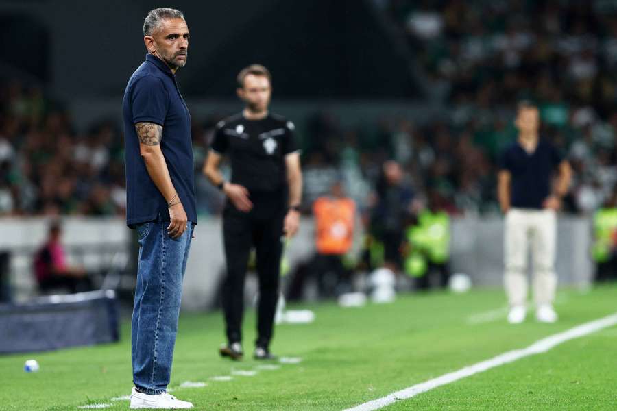 Rui Borges, treinador do Sporting Rui Borges, treinador do Sporting