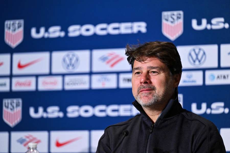Der Cheftrainer der USA, Mauricio Pochettino Der Cheftrainer der USA, Mauricio Pochettino