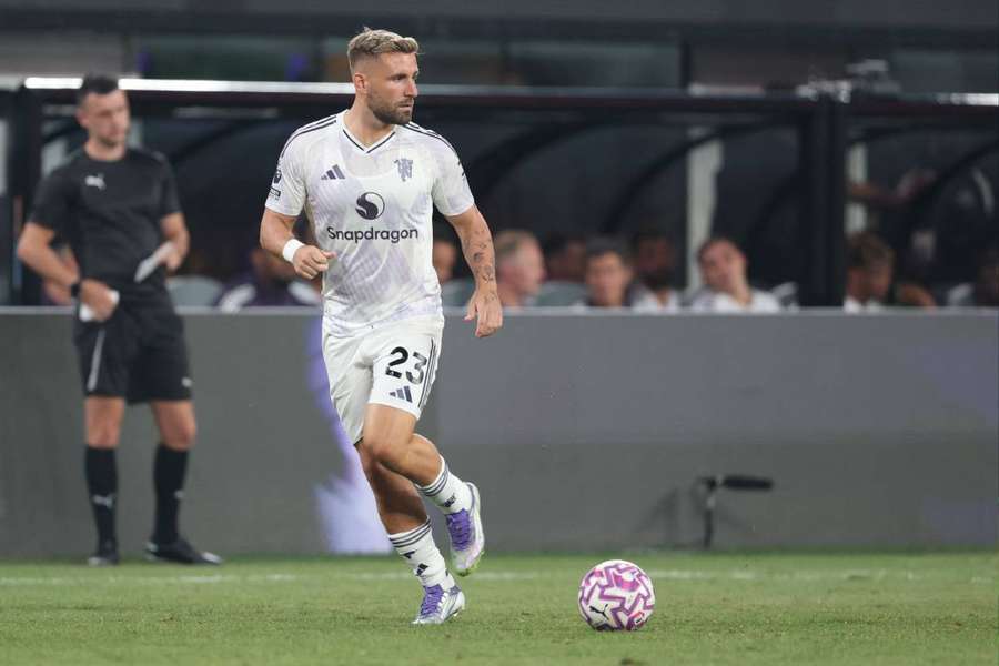 Luke Shaw, jugador del United