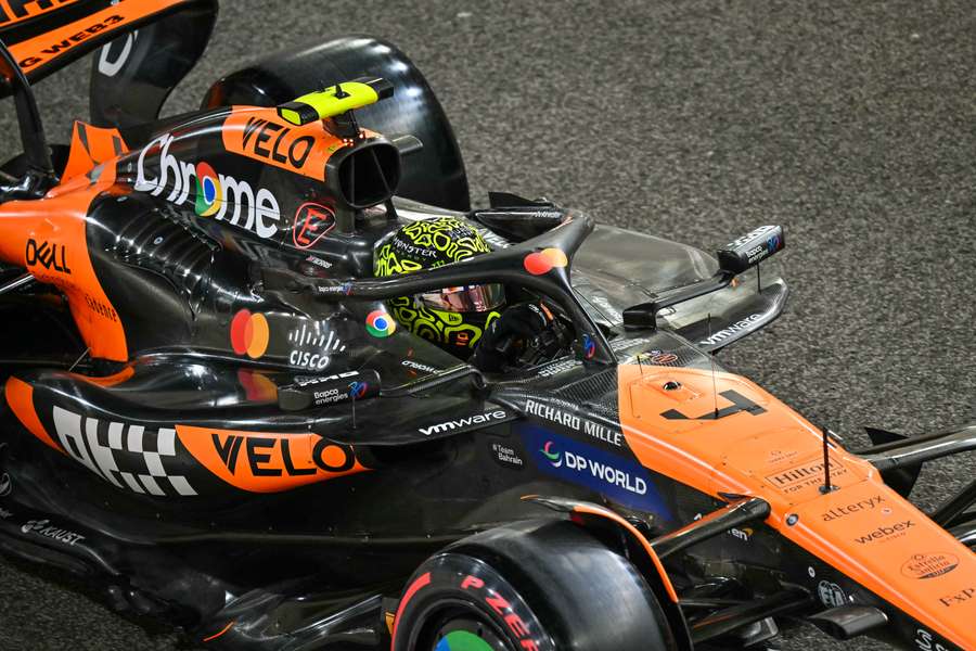 Lando Norris en pole.