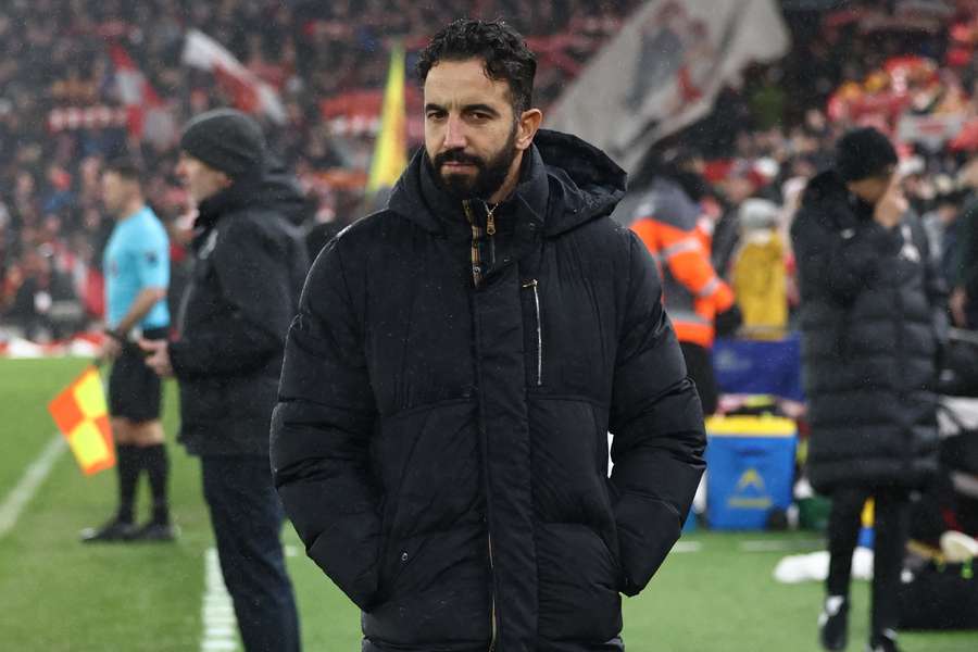 Ruben Amorim gostou da postura do seu time no clássico contra o Liverpool