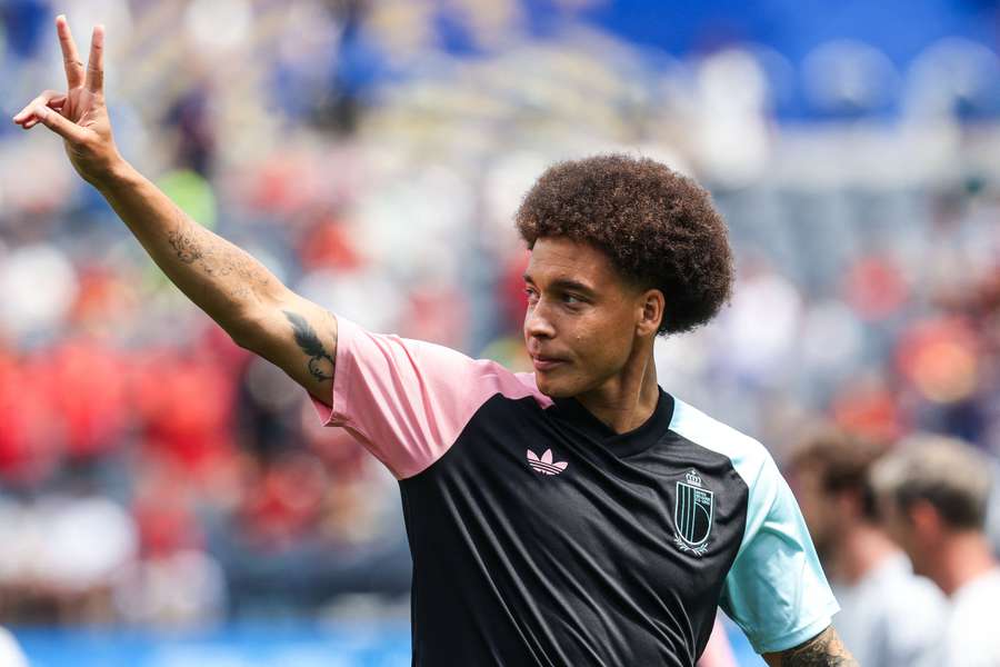 Axel Witsel z reprezentacją Belgii tego lata. Axel Witsel z reprezentacją Belgii tego lata.