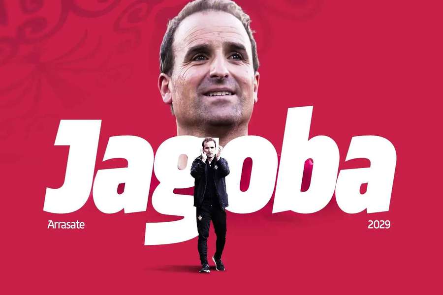 Arrasate, novo treinador do Osasuna