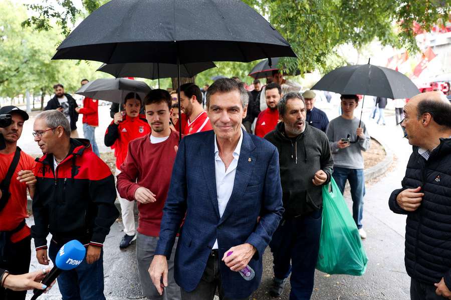 Noronha Lopes, candidato à presidência do Benfica Noronha Lopes, candidato à presidência do Benfica